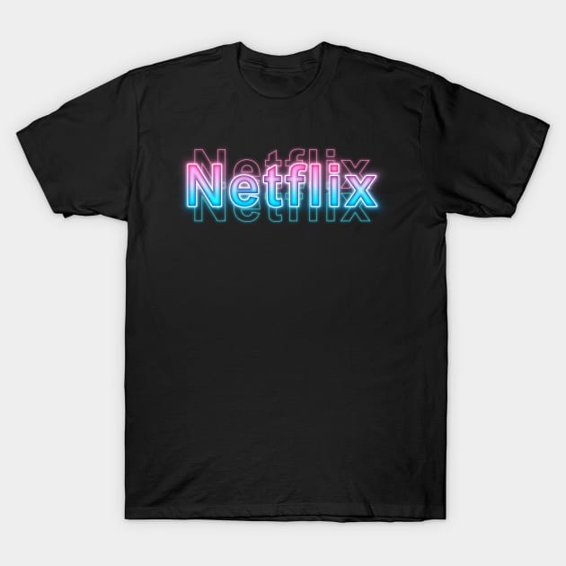 Netflix T-Shirt by Sanzida Design